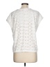 Zara White Short Sleeve Top Size L - photo 2