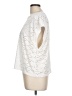 Zara White Short Sleeve Top Size L - photo 5