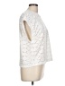 Zara White Short Sleeve Top Size L - photo 4