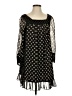 Jovovich Hawk 100% Polyester Black 3/4 Sleeve Top Size S - photo 1