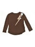 Gap Kids 100% Cotton Brown Long Sleeve T-Shirt Size S (kids) - photo 1