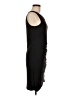 Nine West Solid Black Cocktail Dress Size M - photo 4