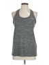 Under Armour 100% Polyester Gray Active Tank Size L - photo 1