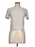 FLX Metallic Silver Short Sleeve T-Shirt Size L - photo 1