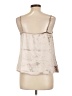 Old Navy 100% Polyester Metallic Silver Sleeveless Blouse Size L - photo 2