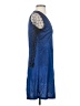 Unbranded Polka Dots Blue Cocktail Dress Size S (estimated) - photo 4