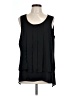 Alfani 100% Polyester Black Sleeveless Blouse Size L - photo 1