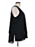 Alfani 100% Polyester Black Sleeveless Blouse Size L - photo 4