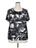 Exertek 100% Polyester Print Silver Short Sleeve T-Shirt Size 2X - photo 1