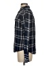 Paige 100% Rayon Plaid Black Long Sleeve Button-Down Shirt Size S - photo 5