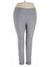 Stylus Solid Gray Active Pants Size XXL - photo 1