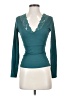 Shein Teal Long Sleeve T-Shirt Size 2 - photo 1