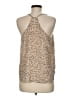 Olivia Grey 100% Polyester Tan Sleeveless Top Size M - photo 2