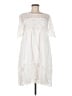 Aqua White Casual Dress Size M - photo 1