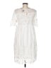 Aqua White Casual Dress Size M - photo 2