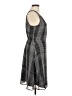 A New Day 100% Polyester Plaid Gray Casual Dress Size M - photo 4