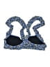 J.Crew Floral Blue Swimsuit Top Size 2X - photo 2