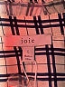 Joie Checkered-gingham Ivory Blue Long Sleeve Blouse Size L - photo 7
