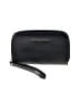 Adrienne Vittadini 100% Leather Black Leather Wristlet One size - photo 1