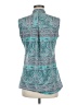 Unbranded Teal Sleeveless Blouse Size M - photo 2
