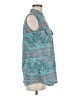 Unbranded Teal Sleeveless Blouse Size M - photo 4