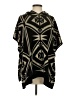 Dina Be 100% Acrylic Black Poncho Size S - photo 1