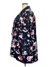 Kiyonna Floral Blue Kimono Size 4X - photo 5