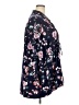 Kiyonna Floral Blue Kimono Size 4X - photo 4
