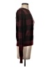 BCBGMAXAZRIA Plaid Burgundy Pullover Sweater Size XS - photo 4