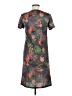 Unbranded Print Gray Casual Dress Size M (estimated) - photo 2