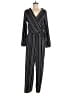 Apt. 9 Stripes Black Jumpsuit Size M - photo 1