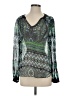 Hale Bob Green Long Sleeve Blouse Size S - photo 1