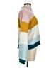 Topshop Color Block Teal Pullover Sweater Size 8 - photo 4