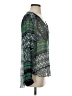 Hale Bob Green Long Sleeve Blouse Size S - photo 4