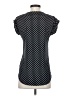 Express Polka Dots Black Short Sleeve Blouse Size XS - photo 2