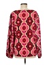 Ann Taylor 100% Polyester Pink Long Sleeve Blouse Size M - photo 2