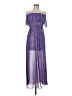 Lulus 100% Polyester Blue Purple Casual Dress Size M - photo 1