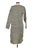 DAZY 100% Polyester Stripes Ivory Casual Dress Size S - photo 2