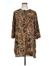 Fig and Flower Paisley Brown Kimono Size XL - photo 1