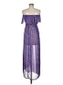 Lulus 100% Polyester Blue Purple Casual Dress Size M - photo 2