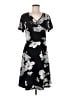 Unbranded Floral Black Casual Dress Size M - photo 1
