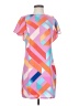 GB 100% Polyester Graphic Pink Casual Dress Size S - photo 1