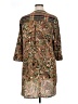 Fig and Flower Paisley Brown Kimono Size XL - photo 2