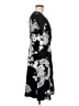 Unbranded Floral Black Casual Dress Size M - photo 4