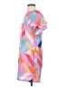 GB 100% Polyester Graphic Pink Casual Dress Size S - photo 5