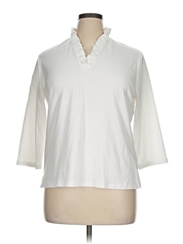 Draper's & Damon's 3/4 Sleeve T-Shirt (view 1)