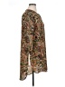 Fig and Flower Paisley Brown Kimono Size XL - photo 4