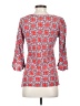 Escapada 100% Rayon Red 3/4 Sleeve T-Shirt Size S - photo 2