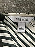Nine West 100% Polyester Silver Sleeveless Blouse Size L - photo 7