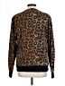 Scotch & Soda 100% Cotton Animal Print Brown Pullover Sweater Size L - photo 2
